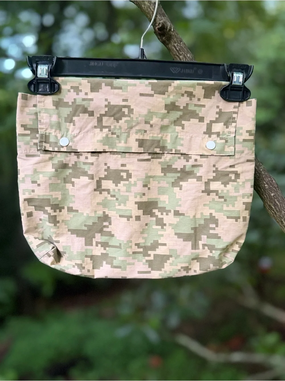 Digital Camouflage Utility/Cosmetic/Accessories Pouch in Desert Camo